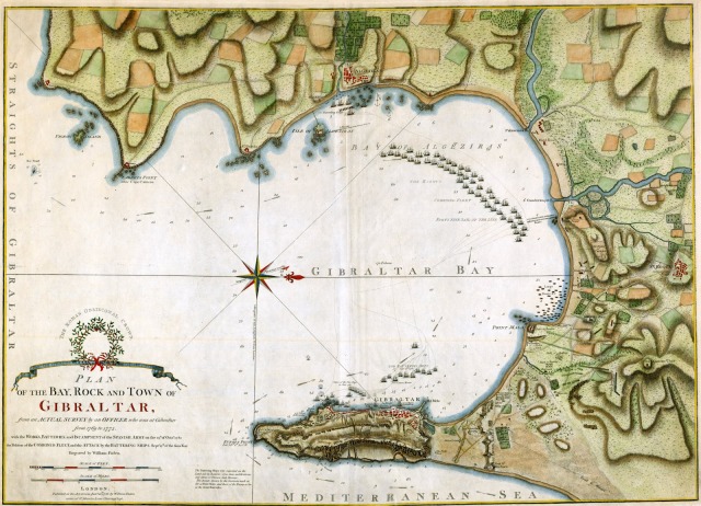 1783 - William Faden - Bay of Gibraltar (2)